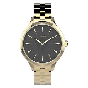  ساعة تايمكس للجنسين TW2V06200 - عرض بعقارب, سوار من ستانلس ستيل - ذهبي 
