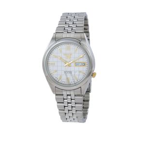  Seiko Watch SNKF77J1 For Women - Analog Display, Stainless Steel Band - Sliver 