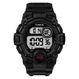 ساعة تايمكس للرجال TW5M53100 - عرض ديجتال, سوار من المطاط - اسود 