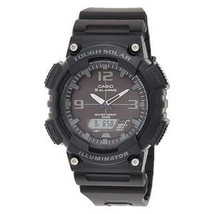  Casio Watch AQ-S810W-1A2VDF For Men - Analog Display, Resin Band - Black 