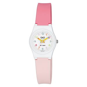  Q&Q Watch V28A-005VY For Kids - Analog Display, Rubber Band - Pink 