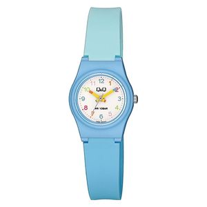  Q&Q Watch V28A-004VY For Kids - Analog Display, Rubber Band - Blue 