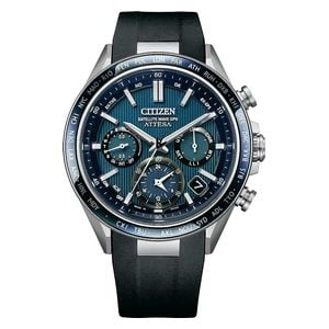  ساعة سيتزن للرجال CC4050-18L - عرض بعقارب, سوار من ستانلس ستيل - اسود 