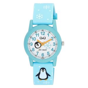  Q&Q Watch V22A-006VY For Kids - Analog Display, Rubber Band - Blue 