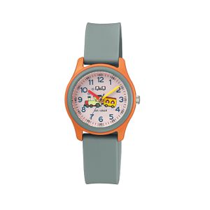  Q&Q Watch VS59J008Y For Kids - Analog Display, Rubber Band - Gray 