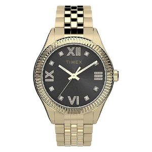  ساعة تايمكس للنساء TW2V45700 - عرض بعقارب, سوار من ستانلس ستيل - ذهبي 