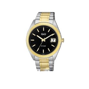  Q&Q Watch A476J402Y For Women - Analog Display, Stainless Steel Band - Gold 