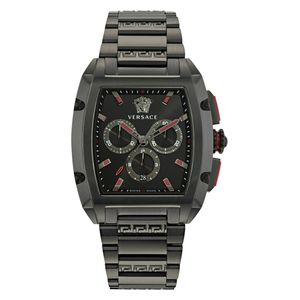  Versus Versace Watch VE6H00623 For Men - Analog Display, Stainless Steel Band - Black 