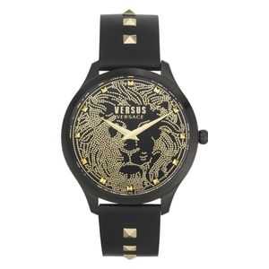  Versus Watch VSPVQ0520 For Women - Analog Display, Stainless Steel Band - Black 