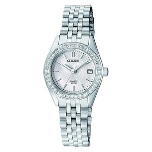  Citizen Watch EU6060-55D For Women - Analog Display, Stainless Steel Band - Silver 