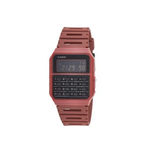  Casio Watch CA-53WF-4BDF For Unisex - Digital Display, Resin Band - Red 