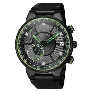  Citizen Watch CC3075-80E For Men - Analog Display, Stainless Steel Band - Black 