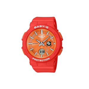  Casio Watch BA-110LSB-4ADR For Kids - Analog Display, Resin Band - Red 