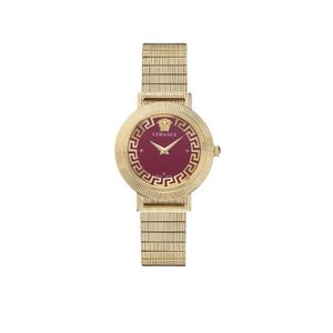  Versace Watch VE3D00622 For Women - Analog Display, Stainless Steel Band - Gold 