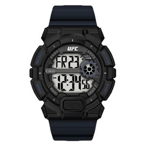  ساعة تايمكس للرجال TW5M53500 - عرض ديجتال, سوار من المطاط - اسود 
