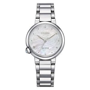  Citizen Watch EM0910-80D For Women - Analog Display, Stainless Steel Band - Silver 