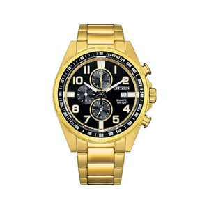  Citizen Watch AN3652-55E For Men - Analog Display, Stainless Steel Band - Gold 