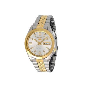  Seiko Watch SNKF92J1 For Men - Analog Display, Stainless Steel Band - Sliver 