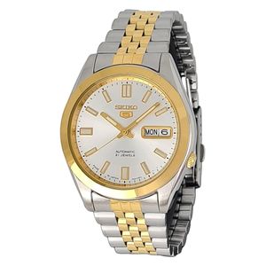  Seiko Watch SNKF92J1 For Men - Analog Display, Stainless Steel Band - Sliver 