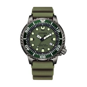  Citizen Watch BN0157-11X For Men - Analog Display, Rubber Band - Green 