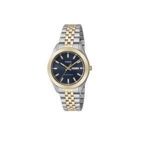  Timex Watch TW2V17500 For Unisex - Analog Display, Stainless Steel Band - Gold 