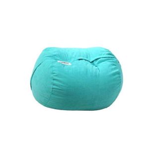  Ariika Fluffy Sabia Bean Bag Chair - Turquoise 