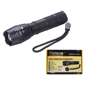  Hoteche Handheld Flashlight - Black 