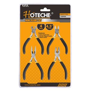  Hoteche 100904 - Mini Pliers Set 