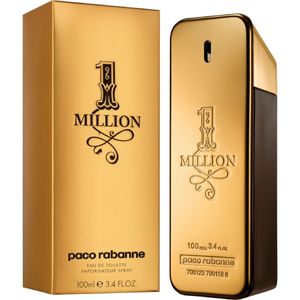  One Million by Paco Rabanne for Men - Eau de Toilette, 100ml 