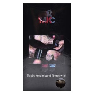  KNC Elastic fitness wristband - Black 