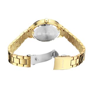 Curren Watch C9015L - For Women - Analog Display, Stainless Steel Band - Gold