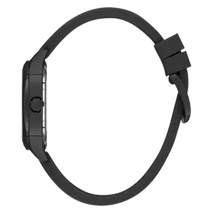Daniel Klein Watch DK113796-5 For Men - Analog Display, Silicone Band - Black