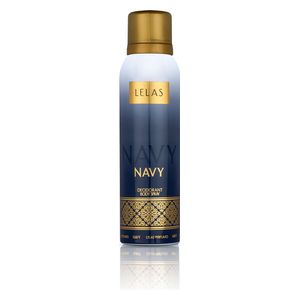 Navy by Lelas for Unisex - Deodorant Body Spray - 150ml