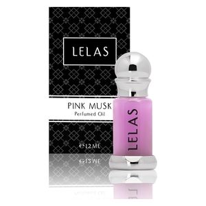  PINK Musk by Lelas for Unisex - Oil Perfume, 12ml 