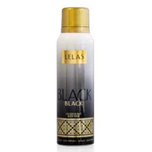  Black For Unisex by Lelas - Deodorant Body Spray, 150ml 