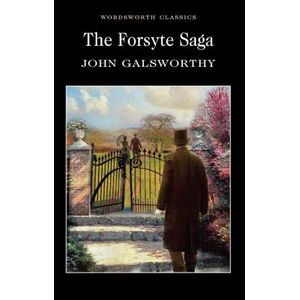  كتاب فورستي ساجا (وردزورث كلاسيكس) - انكليزي - غلاف ورقي - جون جالسوورثي 
