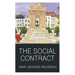 كتاب ذا سوشيال كونتراكت - انكليزي - غلاف ورقي - جان جاك روسو 