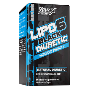  Nutrex Lipo 6 Black Diuretic Supplement - 80 Capsules 