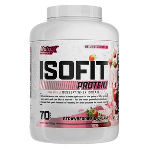  Nutrex - Isofit Strawberries Cream Support Muscle Gain 