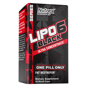  Nutrex Lipo-6 Black  Supplement - 60 Capsules 