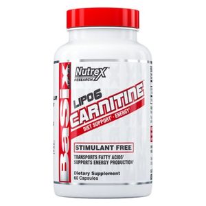  Nutrex LIPO 6 Carnitine Diet Support Energy Supplement - 60 capsules 