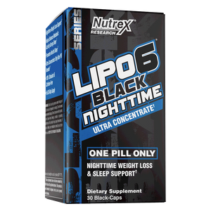  Nutrex Lipo 6 Night Time Fat Burner - 30 Capsules 