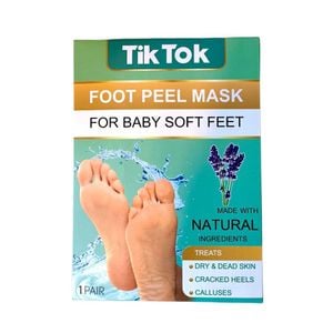  Tik Tok Made with Natural Ingredients Foot Peeling Mask - 1pair 