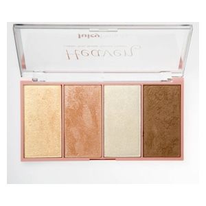  Juicy Beauty Heaven Highlighter Palette, Multicolor 