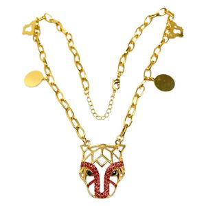 قلادة نسائية ذات سلسلة ناعمة - لون ذهبي