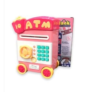  Smart Money Box for Children - Pink 