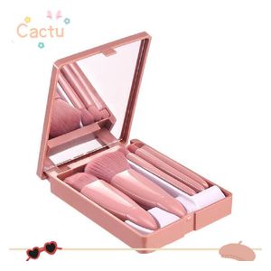  Makeup Brush Set - 5 Pieces 