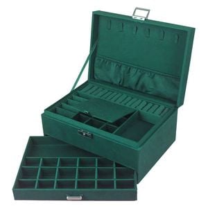  صندوق تنظيم اكسسورات - JEWBOX-003 - اخضر 