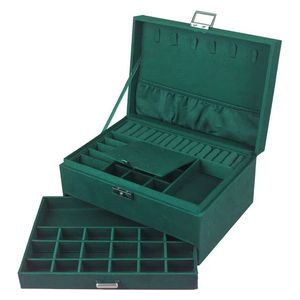  صندوق تنظيم اكسسورات - JEWBOX-003 - اخضر 