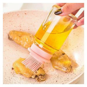  Oil Bottle with Silicone Brush Head 